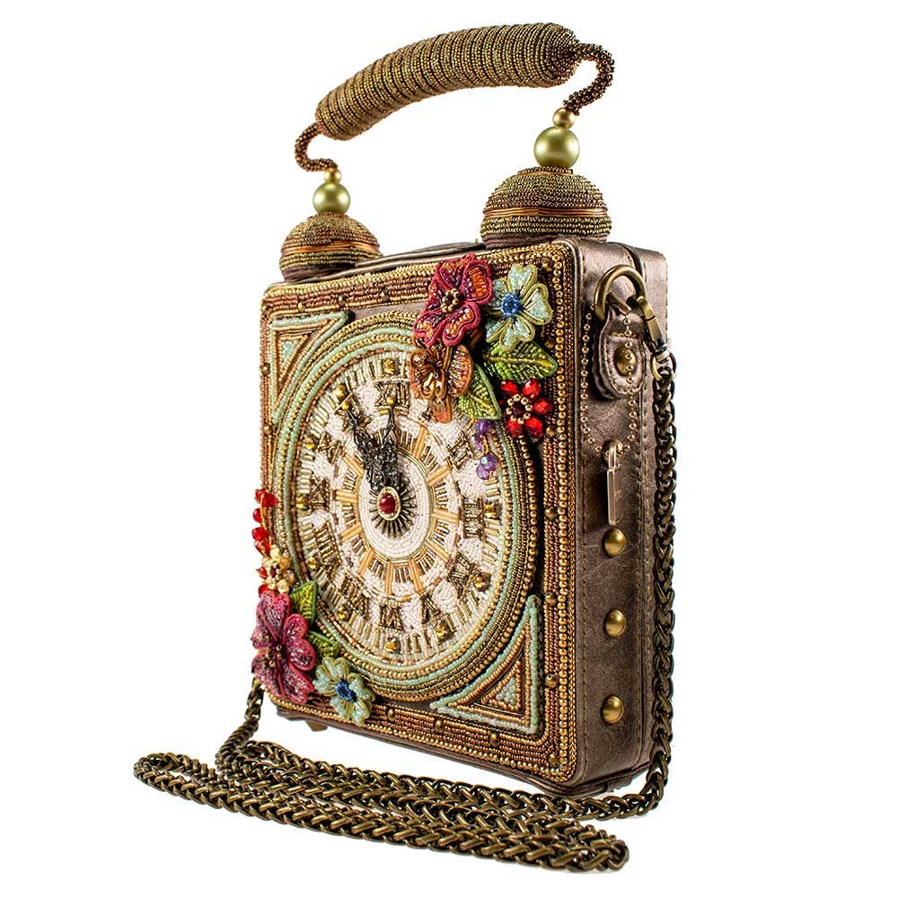 Time of Your Life Top Handle Clock Handbag