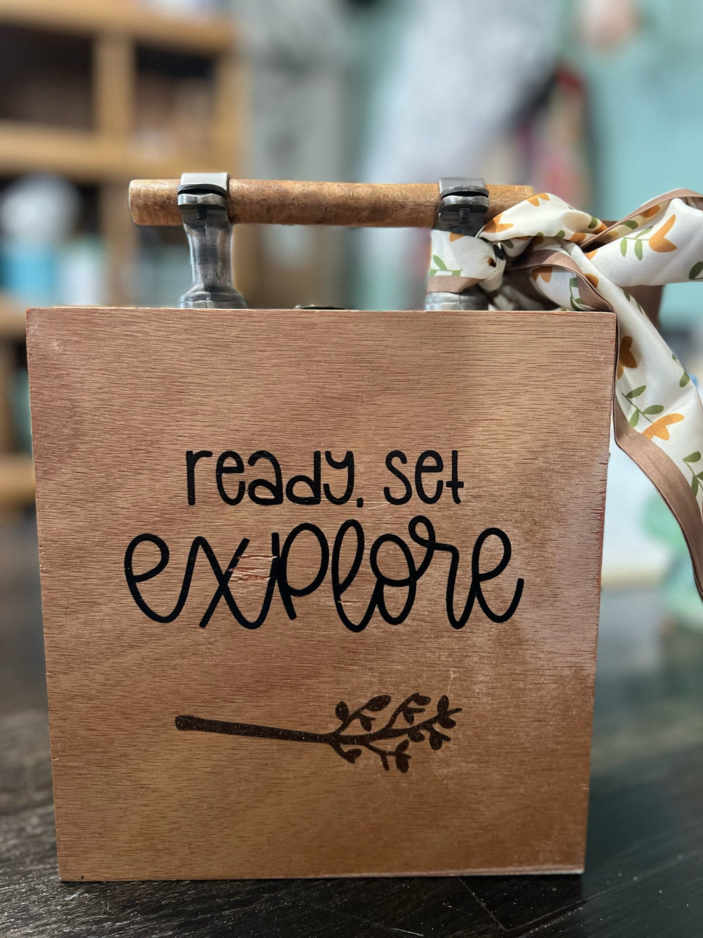 The Great Outdoors, Cigar Box Purse - Adventure-Ready
Edition
