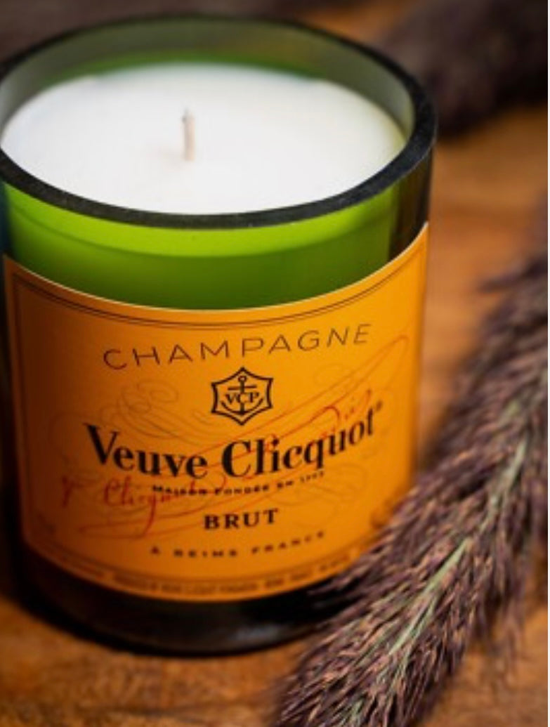 Veuve Clicquot Champagne Candle