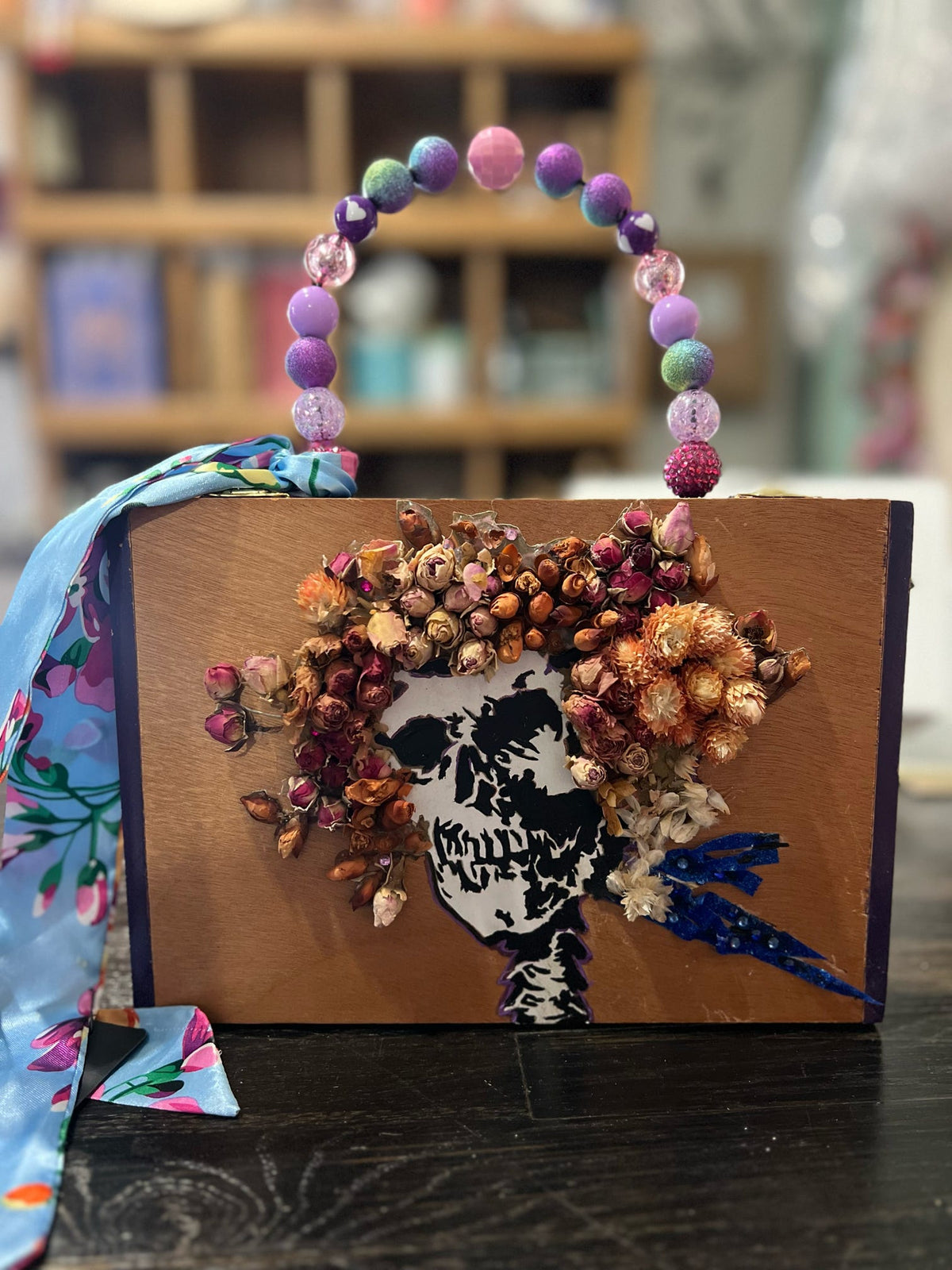 Grateful Deadhead, Cigar
Box Purse