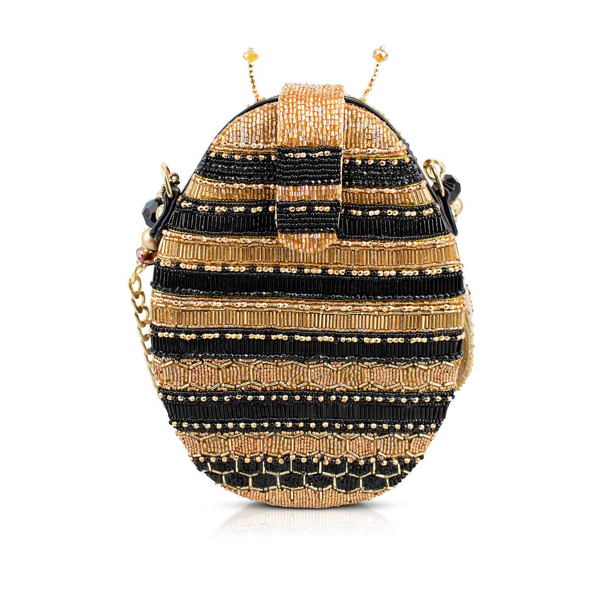 Sweet As Honey Bee Gold and Black Handbag